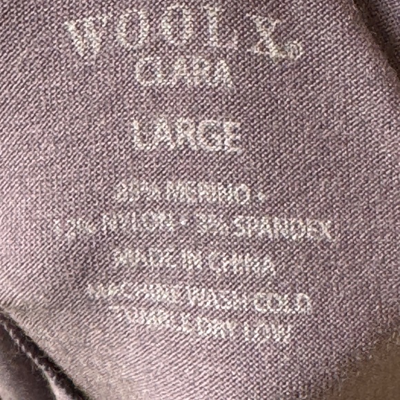 Wool X Merino Wool Lightweight Dress in a Large in a lavender grape color - NWOT - Picture 5 of 5